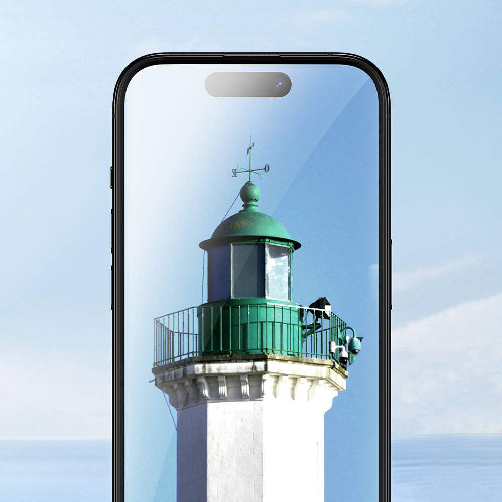 Benks Ultra Shield iPhone 16 Pro Max 0.3mm Ekran Koruyucu + Kolay Uygulama Aparatlı Benks Ultra Shield iPhone 16 Pro Max 0.3mm Ekran Koruyucu + Kolay Uygulama Aparatlı